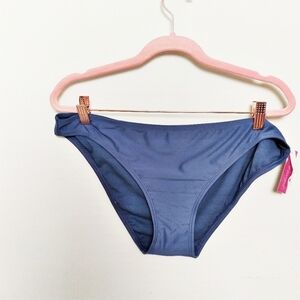 Xhilaration Blue Cheeky Bikini Bottom Size XL